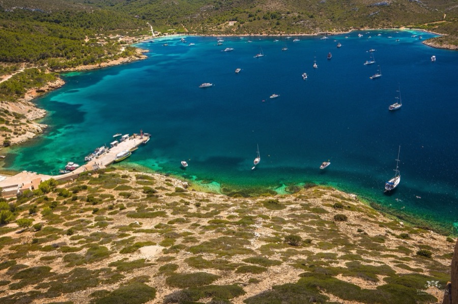 Cabrera National Park by boat